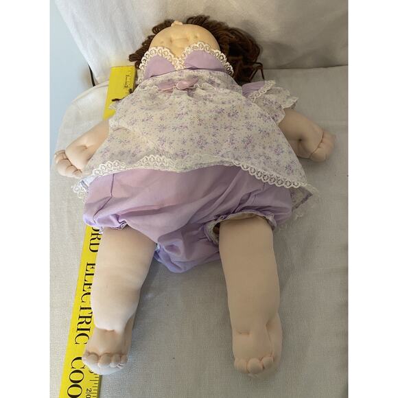 Lot 2 MN Thomas 1984 Original Doll Baby Hair Brown Eyes Dimples-CBK Unicorn Baby - Picture 8 of 16